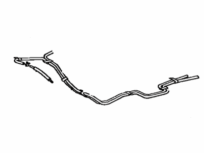 Toyota 77255-35100 Tube, Fuel Return