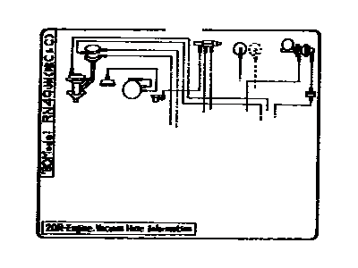 Toyota 17792-35061 Plate, Engine Vacuum Hose Information