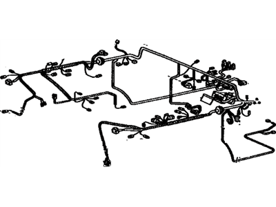 Toyota 82210-89308 Wire, Cowl