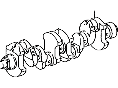 Toyota 13401-54011 CRANKSHAFT