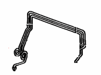 Toyota 47321-35100 Tube, Rear Brake