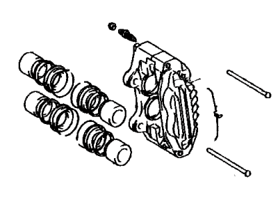 Toyota 47730-60030 Cylinder Assy, Front Disc Brake, RH