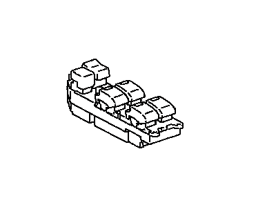 Toyota 84820-06011 Master Switch Assy, Power Window Regulator