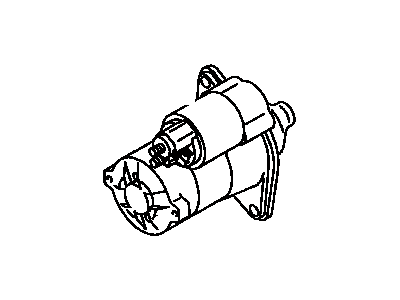 Toyota Tercel Starter Motor - 28100-11080