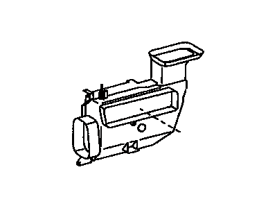 Toyota 87220-16020 Duct Assembly, Air