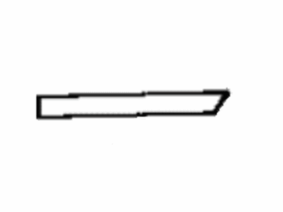 Toyota Tercel Door Moldings - 75741-16540-B0