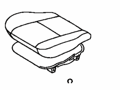 1998 Toyota Tercel Seat Cushion - 71420-1G340-B0