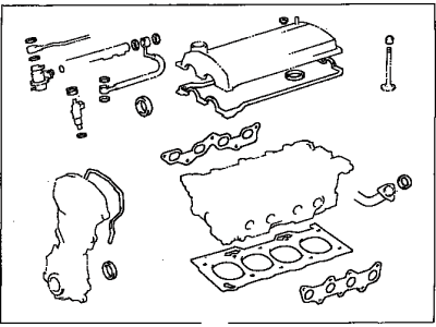 Toyota 04112-11140 Gasket Kit, Engine Valve Grind