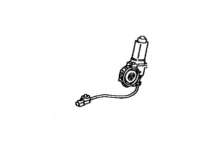 Toyota Tercel Window Motor - 85710-16090