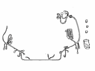 Toyota 82111-1G610 Wire, Engine Room Main