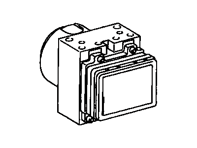 1995 Toyota Tercel ABS Control Module - 44510-16080