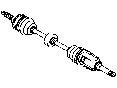 1997 Toyota Tercel Axle Shaft - 43410-16280