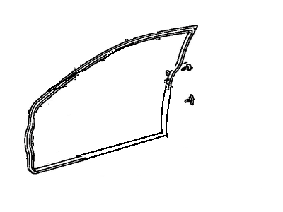 1999 Toyota Tercel Door Seal - 67861-16300