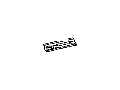 Toyota 61234-16120 Rail, Roof Side, Inner LH