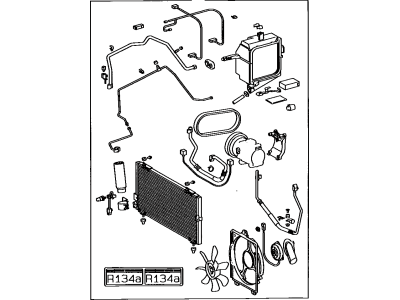 Toyota 88300-1S110 Cooler & Accessory Assy