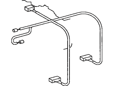 Toyota 88605-1S070 Harness Sub-Assembly, Cooler Wiring