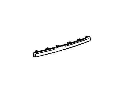 Toyota 52751-12050 Moulding, Rear Bumper, Center