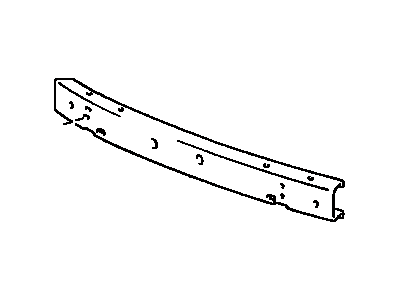 Toyota 52131-16071 Reinforcement, Front Bumper