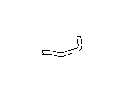 Toyota Tercel Coolant Reservoir Hose - 99555-00300