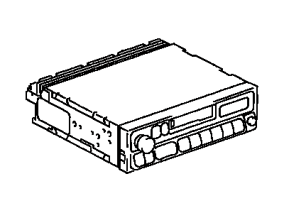 Toyota 86120-0W030 Receiver Assembly, Radio