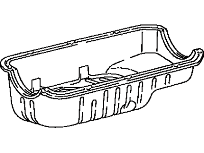 Toyota 12101-11060 Pan Sub-Assembly, Oil