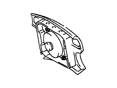 Toyota 45130-16310-E0 Button Assy, Horn