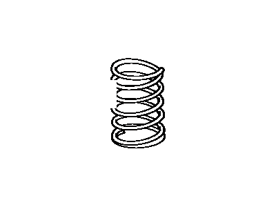 1995 Toyota Previa Coil Springs - 48231-28220