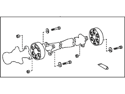 Toyota 04374-28011 Coupling Kit, EQUIPM