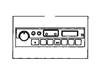 Toyota 86120-06020 Receiver Assembly, Radio