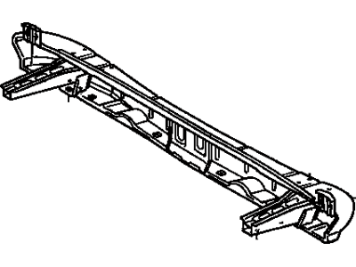 Toyota 52023-28040 Reinforcement Sub-Assy, Rear Bumper