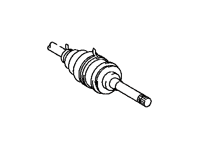 Toyota 43430-28030 Shaft Assembly, Front Drive, Left