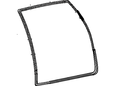 1997 Toyota Previa Door Seal - 67881-95D00