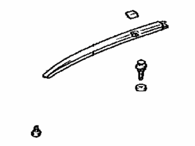 Toyota 75506-95D00 Garnish Sub-Assy, Roof Side, Front LH