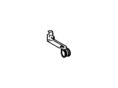 Toyota 87124-95D04 Clamp, Heater