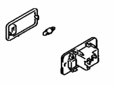 Toyota 81250-12030-13 Lamp Assembly, Room