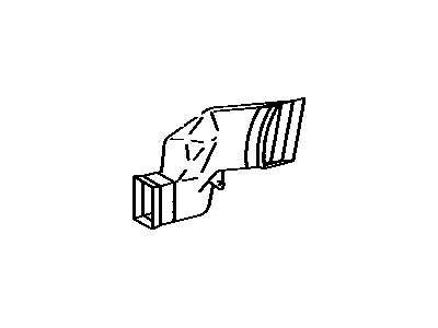 Toyota 55976-28050 Duct, Side DEFROSTER Nozzle