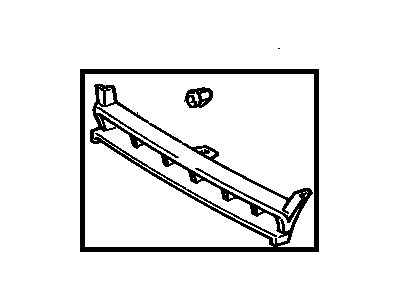 1992 Toyota Previa Grille - 53100-95D01-07