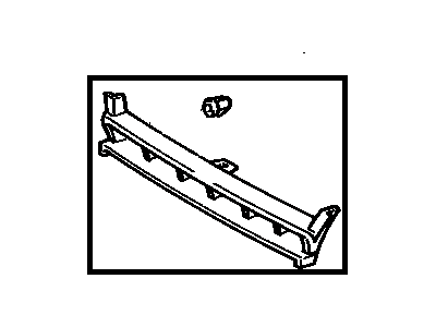 Toyota 53100-95D01-B0 Radiator Grille