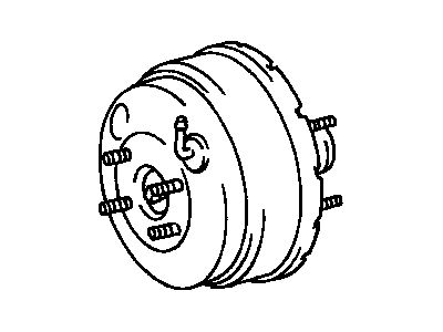 1992 Toyota Previa Brake Booster - 44610-28730