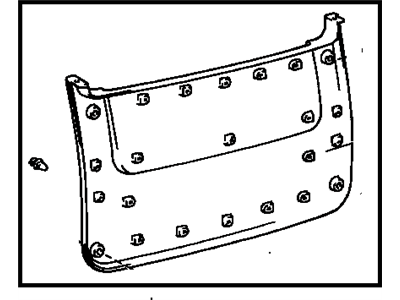 Toyota 67750-95D01-05 Board Assy, Back Door Trim