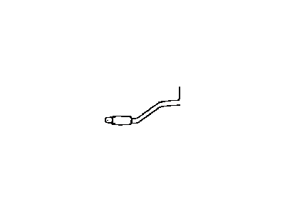 Toyota 17344-76010 Hose, Air, NO.4