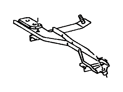 Toyota 74404-28030 Clamp, Battery Hold Down