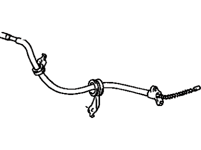 Toyota 46430-28190 Cable Assembly, Parking Brake