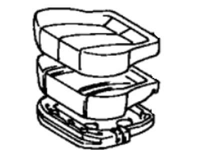 Toyota 79120-28090-03 Cushion Assembly Seat, RH