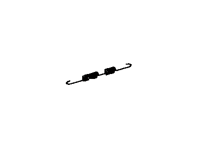 Toyota 90506-23003 Spring, Tension