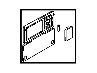Toyota 81340-28033-E0 Lamp Assembly, Vanity