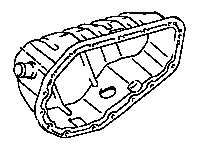 Toyota 12101-76050 Pan Sub-Assembly, Oil