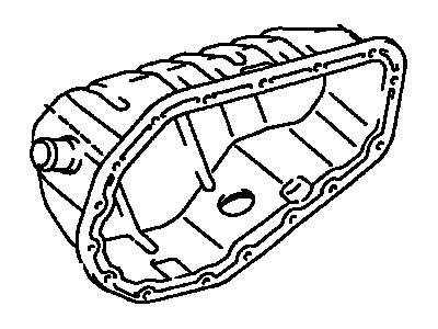 Toyota Previa Oil Pan - 12101-76050