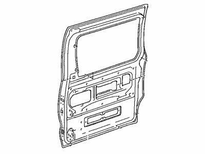 Toyota 67003-95D04 Panel Sub-Assy, Slide Door, RH