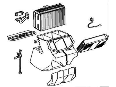 Toyota 87050-28070 Radiator Assy, Air Conditioner